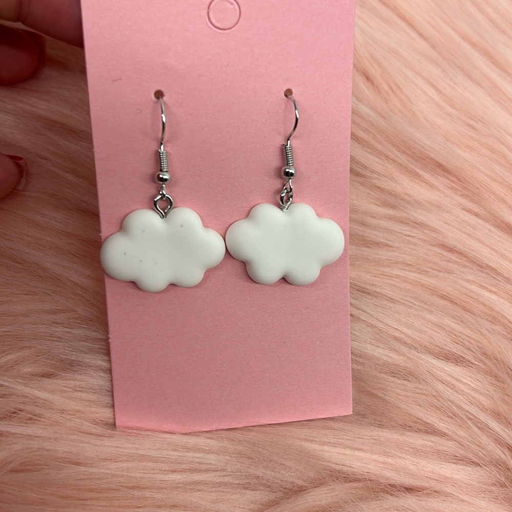 New cloud earrings